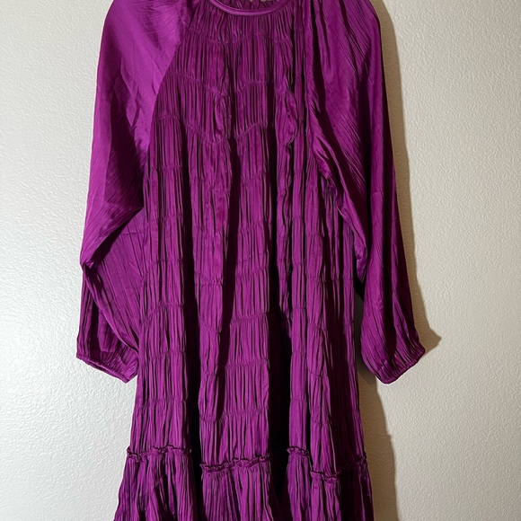 Anthropologie Dresses Anthropologie Purple Dress Poshmark